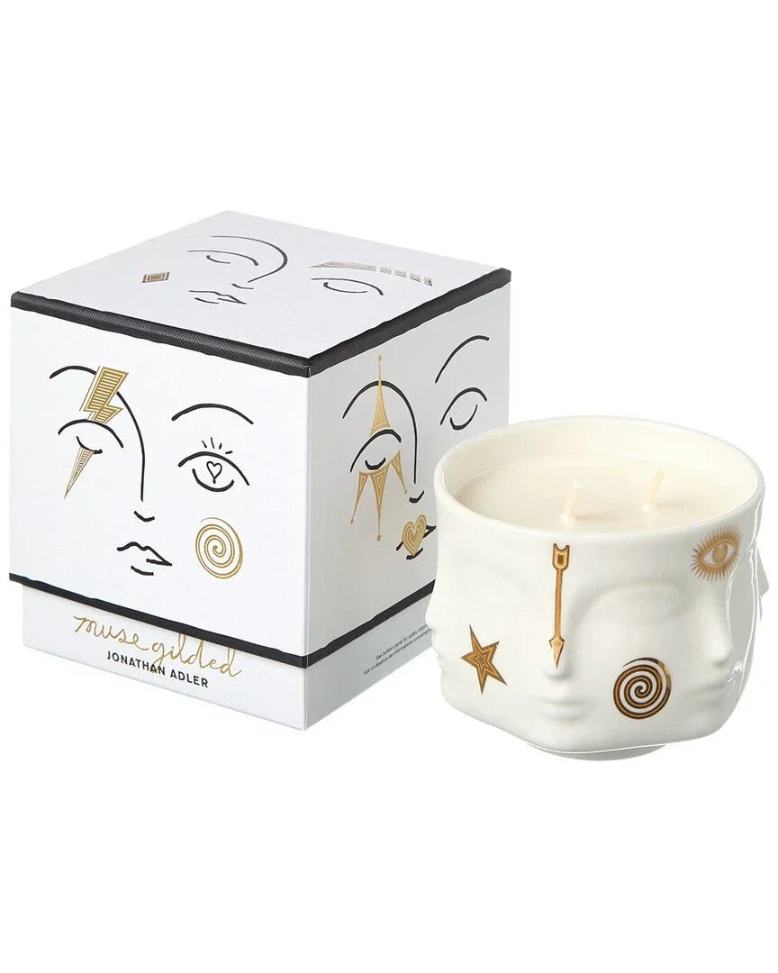 Adler Gilded Muse Candle White