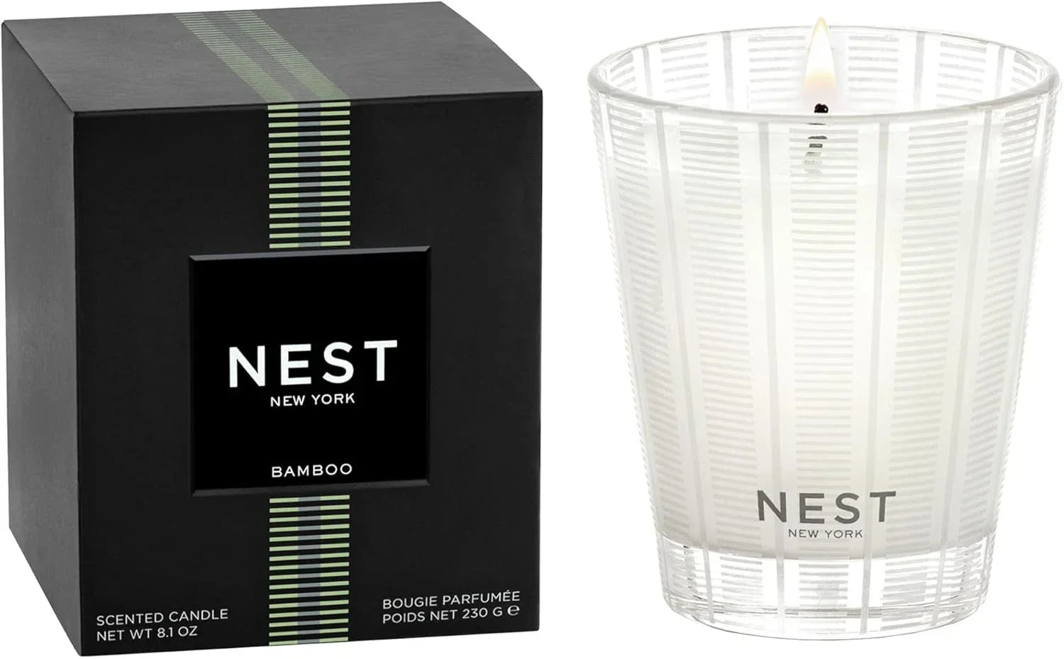 New York Scented Classic Candle, Bamboo - 8.1 oz