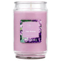Lilac Breeze scented single-Wick Large Glass Jar Candle 20 oz